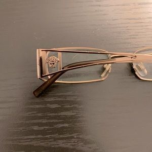 Versace Square glasses frame